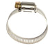 46085 by TECTRAN - 9/16" Worm Gear Stainless Steel Hose Clamp, 1 5/16" to 2.25" Clamp Range