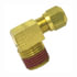 1369-3A by TECTRAN - DOT 90-Deg Male Elbow Ferrule Fitting, 3/16" Tube Size, 1/8" Pipe Thread Size