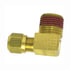 1369-3A by TECTRAN - DOT 90-Deg Male Elbow Ferrule Fitting, 3/16" Tube Size, 1/8" Pipe Thread Size