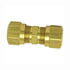 1362-2 by TECTRAN - Air Brake Air Line Union - Brass, 1/8 inches Tube Size