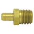 Tectran 968-4A Air Brake Air Line Fitting Air Tool Hose Barb - Brass, 0.170 Tube I.D, Connector Tube to Male Pipe
