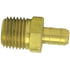 968-4A by TECTRAN - Air Tool Hose Barb - Brass, 0.170 Tube I.D, Connector Tube to Male Pipe