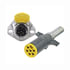 680P-E72A by TECTRAN - Trailer Receptacle Socket - 7-Way, Auxiliary, Poly, Screw, Solid Pin Type