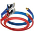 13R15401 by TECTRAN - 3/8" Air Brake Red Jumper Hose with FLEXGrip-HD Handle and Aluminum Gladhand, 15 ft. Long