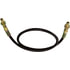 16SL12082 by TECTRAN - 3/8" Nylon Air Brake Slider Hose with Spring Guard, 1/2 in. Hose OD, 120 in. Long