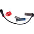 AS018WK by TECTRAN - ABS Wheel Speed Sensor - 18 inches, with Dielectric Grease