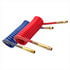 17B20-40H by TECTRAN - Vortecx Red and Blue Armorcoil Set with Brass Handles, 20 ft., 40" x 12" Leads