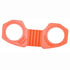 WZT22 by TECTRAN - High Temp Zafety Lug Wheel Nut Indicator - Orange, 2-1/2 in. Center- 22mm Nut