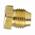 461-3 by TECTRAN - Air Brake Air Line Sleeve - Brass, 3/16 inches Tube Size, Threaded Nut