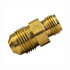 41553 by TECTRAN - Flare Fitting - Brass, 3/8 in. Tube, SAE 45 deg. Flare to Inverted Flare