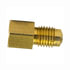 47936 by TECTRAN - Inverted Flare Fitting - Brass, M12 x 1.0 Bubble Male to Female Thread