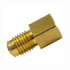 47936 by TECTRAN - Inverted Flare Fitting - Brass, M12 x 1.0 Bubble Male to Female Thread