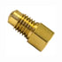 47972 by TECTRAN - Inverted Flare Fitting - Brass, 3/16 (3/8-24) Female, 13 x 15 Male Bubble Flare Thread