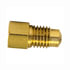 47972 by TECTRAN - Inverted Flare Fitting - Brass, 3/16 (3/8-24) Female, 13 x 15 Male Bubble Flare Thread