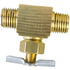 3122-B by TECTRAN - Shut-Off Valve - Brass, 1/4 inches Male, Male Pipe Double