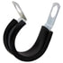 904RA-916 by TECTRAN - Rubber Covered Tube Clamp, 1/2" Width, 9/16" Clamping Diameter, 1/4" Mounting Hole