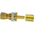 1115 by TECTRAN - Air Brake Air Line Fitting - 3/8 in. I.D Hose, 1/2 in. Tube, Slider Line, Crimp-On