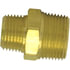 88185 by TECTRAN - Air Brake Reduction Nipple - Brass, 3/8 in. Pipe Thread A, 3/8 in. Pipe Thread B