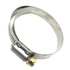 46134 by TECTRAN - 9/16" Worm Gear Stainless Steel Hose Clamp, 1 13/16" to 2 3/4" Clamp Range