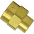 88158 by TECTRAN - Air Brake Reduction Coupling - Brass, 1/4 in. Pipe Thread A, 1/8 in. Pipe Thread B