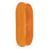 108-15A by PETERSON LIGHTING - Acrylic Replacement Clearance/Marker Light Lens, Amber, with Reflex