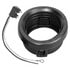 143-18K by PETERSON LIGHTING - Black Open Back Grommet for 2.5" Round Clearance Light, 3.27" OAD, with Plug