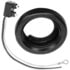 146-18K by PETERSON LIGHTING - Black Open Back Grommet for 2" Round Clearance Light, 2.75" OAD, with Plug