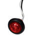 176KR by PETERSON LIGHTING - 3/4" Round Single Diode LED Red Clearance/Marker Light, with Bullets and Grommet