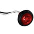 176KR by PETERSON LIGHTING - 3/4" Round Single Diode LED Red Clearance/Marker Light, with Bullets and Grommet