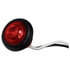 176KR by PETERSON LIGHTING - 3/4" Round Single Diode LED Red Clearance/Marker Light, with Bullets and Grommet