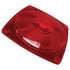 440-15 by PETERSON LIGHTING - Acrylic Replacement Stop/Turn/Tail Light Lens, Red, without Reflex