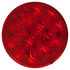 817KR-9 by PETERSON LIGHTING - LED Stop/Turn/Tail, Round, AMP, Grommet-Mount, Kit, 4", Multi-volt, red, poly bag
