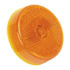 M143A by PETERSON LIGHTING - 2.5" Round Incandescent Clearance/Marker Light, Amber Lens, with Reflex, Bulk Pack