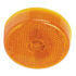 M143A by PETERSON LIGHTING - 2.5" Round Incandescent Clearance/Marker Light, Amber Lens, with Reflex, Bulk Pack