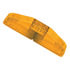 M169A by PETERSON LIGHTING - 4.06" x 1.06" Rectangular 2-LED Clearance/Marker Light, Amber Lens, Stripped Wire, Bulk Pack