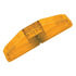 M169A by PETERSON LIGHTING - 4.06" x 1.06" Rectangular 2-LED Clearance/Marker Light, Amber Lens, Stripped Wire, Bulk Pack