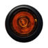 M171A-BT2 by PETERSON LIGHTING - 3/4" Round Single Diode LED Clearance/Marker Light, Amber Lens, Hardwired, 0.180 Bullets