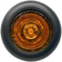 M171A-BT2 by PETERSON LIGHTING - 3/4" Round Single Diode LED Clearance/Marker Light, Amber Lens, Hardwired, 0.180 Bullets