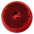 M175R by PETERSON LIGHTING - 2.5" Round Single Diode LED Clearance/Marker Light, Red Lens, with Reflex, PL10, Bulk Pack