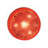 M173R-AMP by PETERSON LIGHTING - 2.5" Round 4-LED Clearance/Marker Light, Red Lens, with Reflex, AMP, Bulk Pack