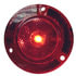 M189FR by PETERSON LIGHTING - 2.5" Round Single Diode LED Clearance/Marker Light, Red Lens, with Reflex Flange, Bulk Pack