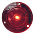 M190FR by PETERSON LIGHTING - 2" Round Single Diode Clearance/Marker Light, Red Lens, with Reflex Flange, Bulk Pack