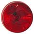 M233R by PETERSON LIGHTING - 2.5" Round 5-Diode LED Clearance/Marker Light, Red Lens, with AUX Function, Bulk Pack