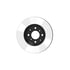 BD180708E by WAGNER - Wagner Brake BD180708E Disc Brake Rotor