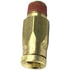 87125 by TECTRAN - Male Push-Lock Brass Connector Fitting for Nylon Tubing, 3/16" Tube Size, 1/16" Pipe Thread