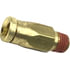 87125 by TECTRAN - Male Push-Lock Brass Connector Fitting for Nylon Tubing, 3/16" Tube Size, 1/16" Pipe Thread