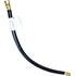 21680 by TECTRAN - Female 45 Deg Flare Dual Swivel Air Brake Hose Assembly, 3/8" Hose ID, 24 in. Long