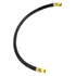 21682 by TECTRAN - Female 45 Deg Flare Dual Swivel Air Brake Hose Assembly, 3/8" Hose ID, 28 in. Long