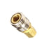 89518 by TECTRAN - Air Brake Air Line Fitting - Brass, 1/4 in. Nominal Size, 1/4 in. NPT Female, Socket