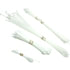 44188 by TECTRAN - Cable Tie - White, Assorted Sizes